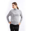 2017 Femmes Dernière Mode Élégant Pull Brun Style Cachemire Pull